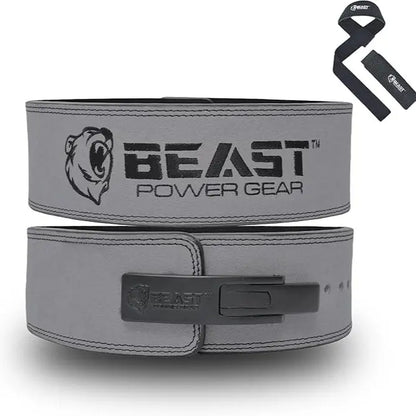 Weight Lifting Belt Lever Buckle 10MM Thick & 4 Inches Free Strap Weightlifting Belt, Gym Belt for Powerlifting, Lever Belt for Men Women