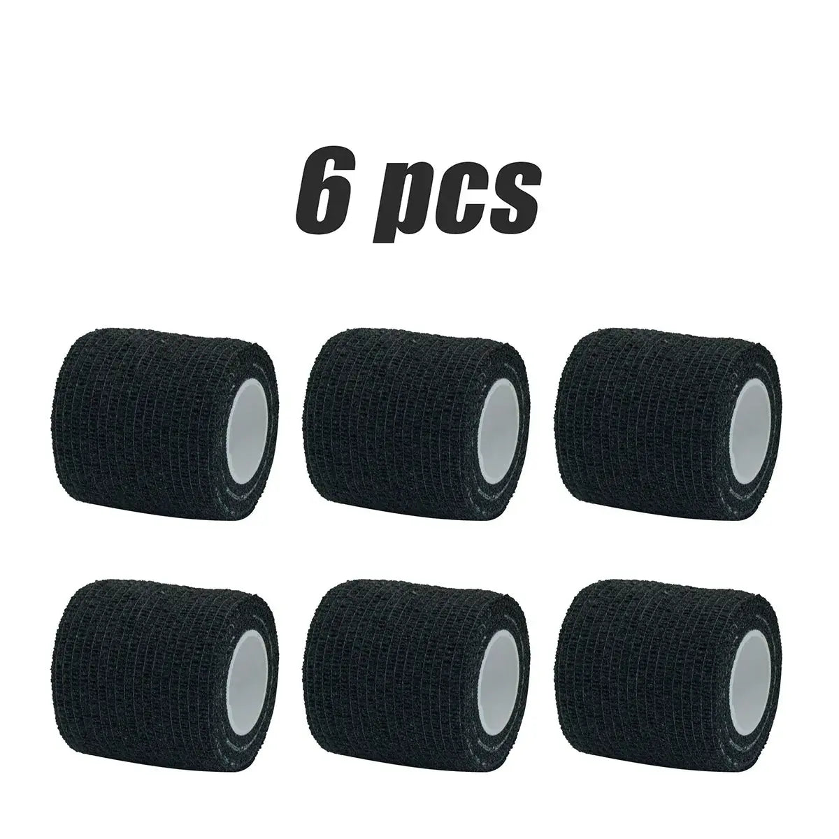 6/12/24 Pcs Colorful Sports Self Adhesive Elastic Bandage Wrap Tape Elastoplast Knee Pads Finger Ankle Palm Aid Kit Pet Tool Warm