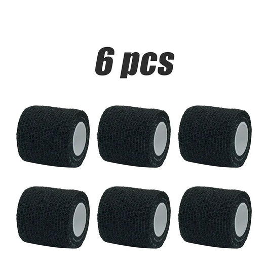 6/12/24 Pcs Colorful Sports Self Adhesive Elastic Bandage Wrap Tape Elastoplast Knee Pads Finger Ankle Palm Aid Kit Pet Tool Warm