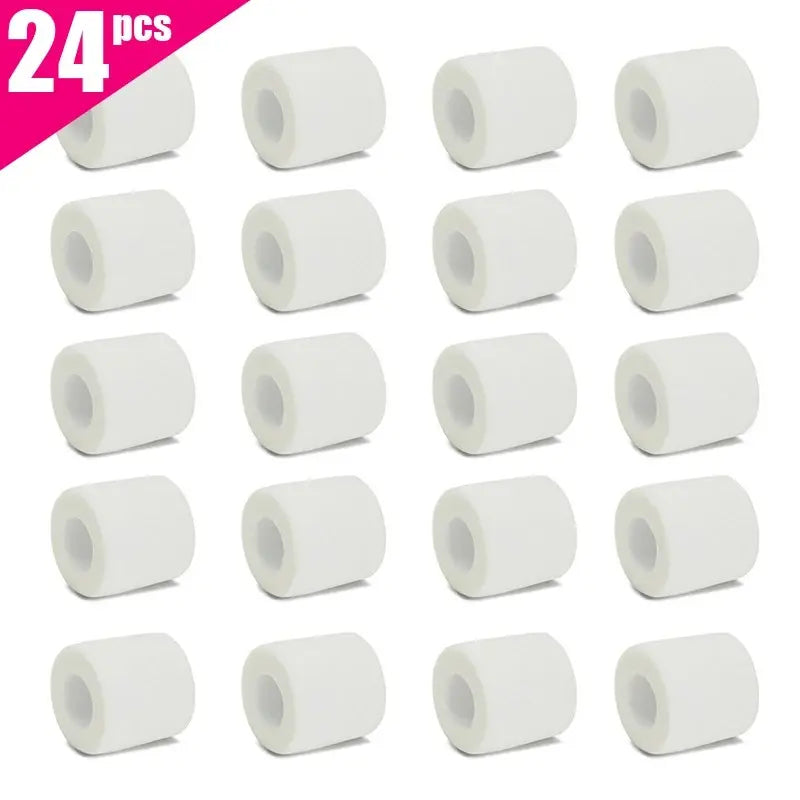 6/12/24 Pcs Colorful Sports Self Adhesive Elastic Bandage Wrap Tape Elastoplast Knee Pads Finger Ankle Palm Aid Kit Pet Tool Warm