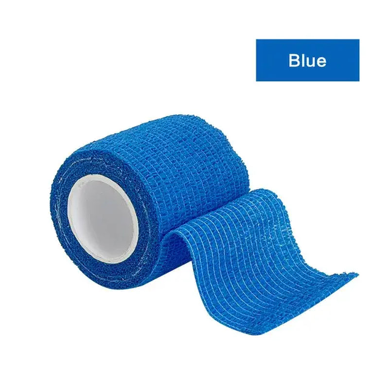 6/12/24 Pcs Colorful Sports Self Adhesive Elastic Bandage Wrap Tape Elastoplast Knee Pads Finger Ankle Palm Aid Kit Pet Tool Warm