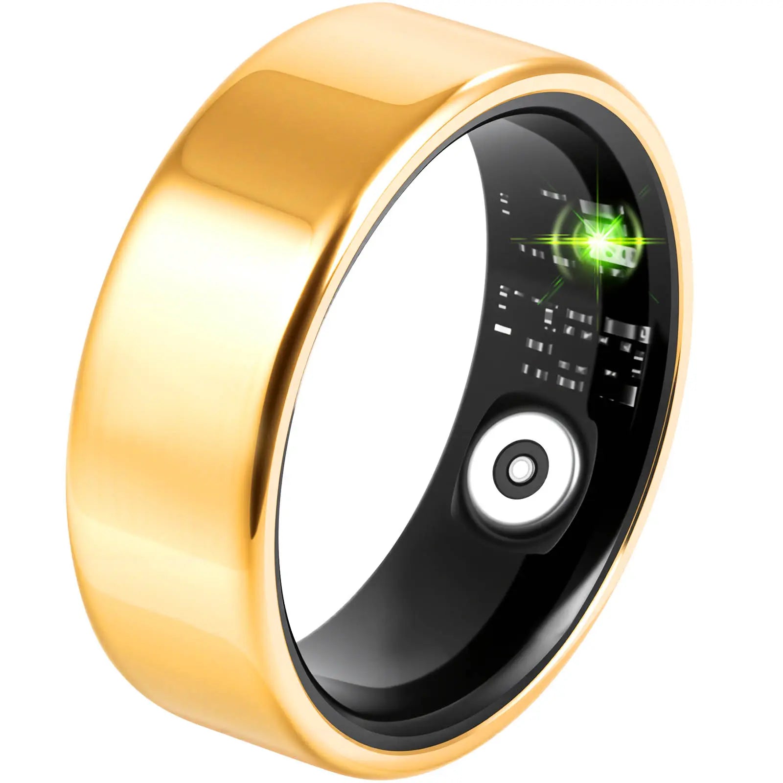 Ringconn,Smart Health Ring,Smart Fitness Monitoring Health Ring with Advanced Health Tracking and Activity Monitoring Features,Ai-Powered Smart Detection Ringcompatible with Android and Ios Wearable Smartwatch Tracker